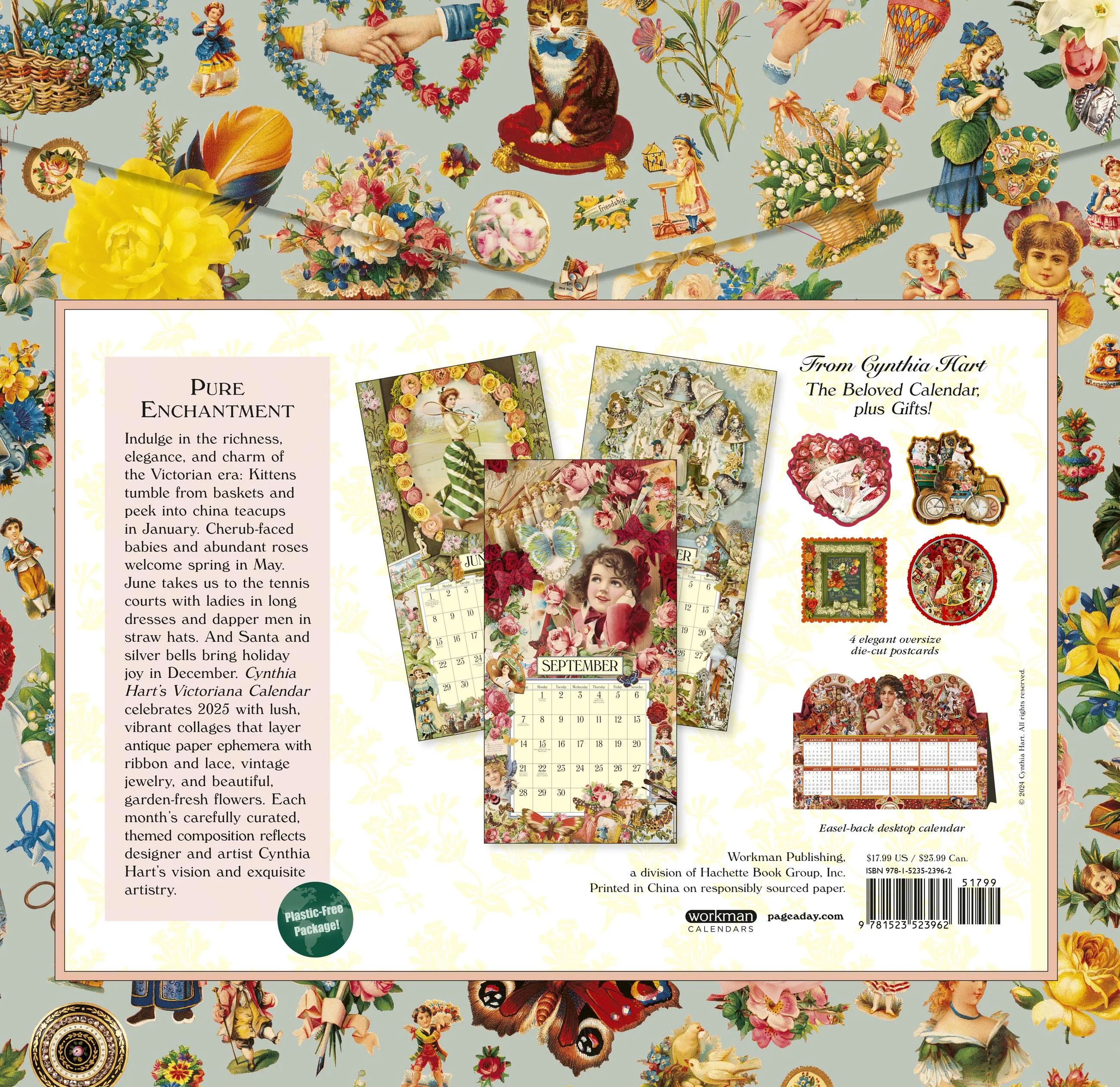 2025 Cynthia Hart's Victoriana Wall Calendar