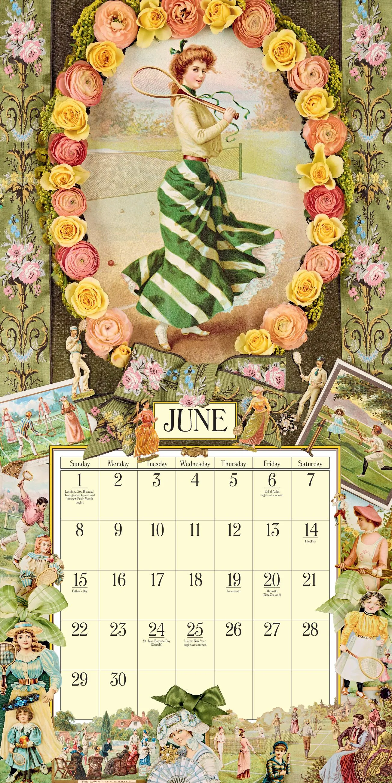 2025 Cynthia Hart's Victoriana Wall Calendar