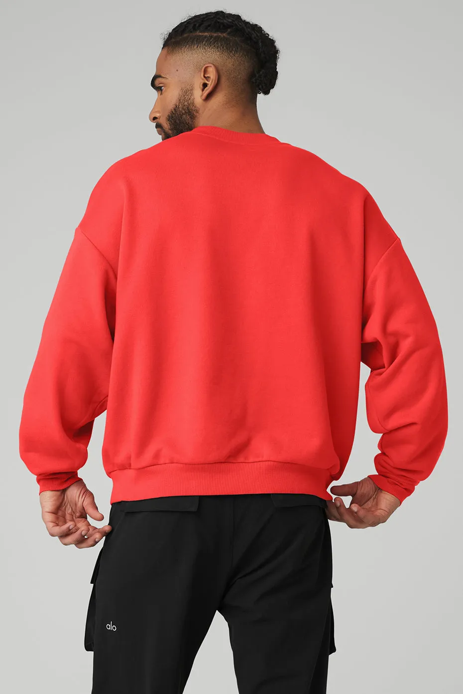 Accolade Crew Neck Pullover - Red Hot Summer