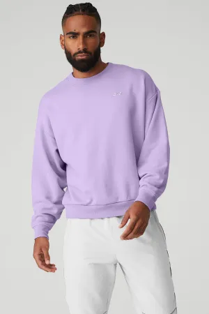 Accolade Crew Neck Pullover - Violet Skies