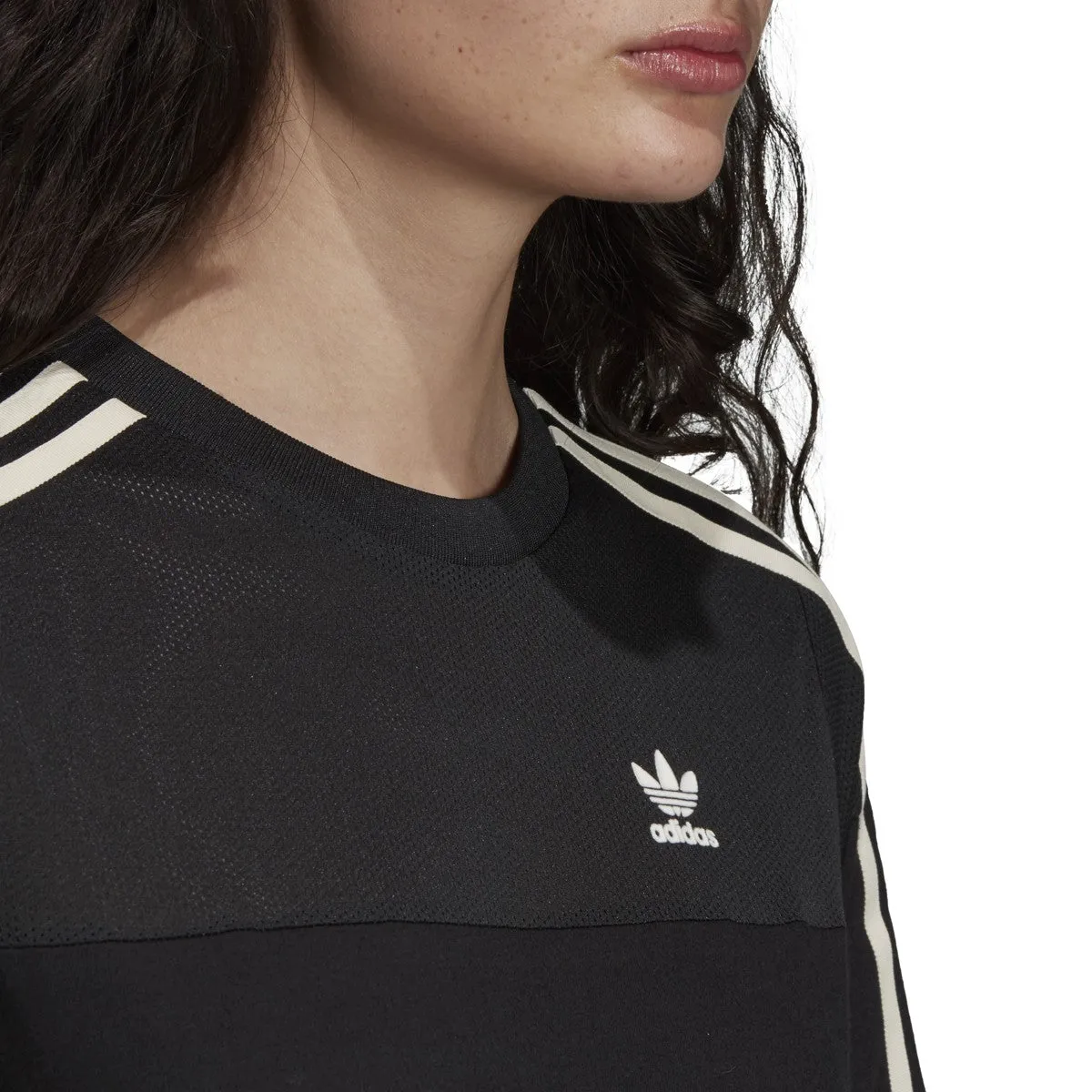 Adidas Originals Drapey Silhouette Womens T-Shirt Dress Black