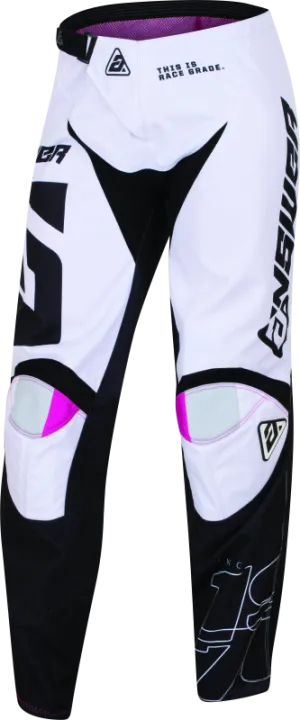 Answer 23 Syncron CC Pant Black/White/Rhodamine Youth Size - 22