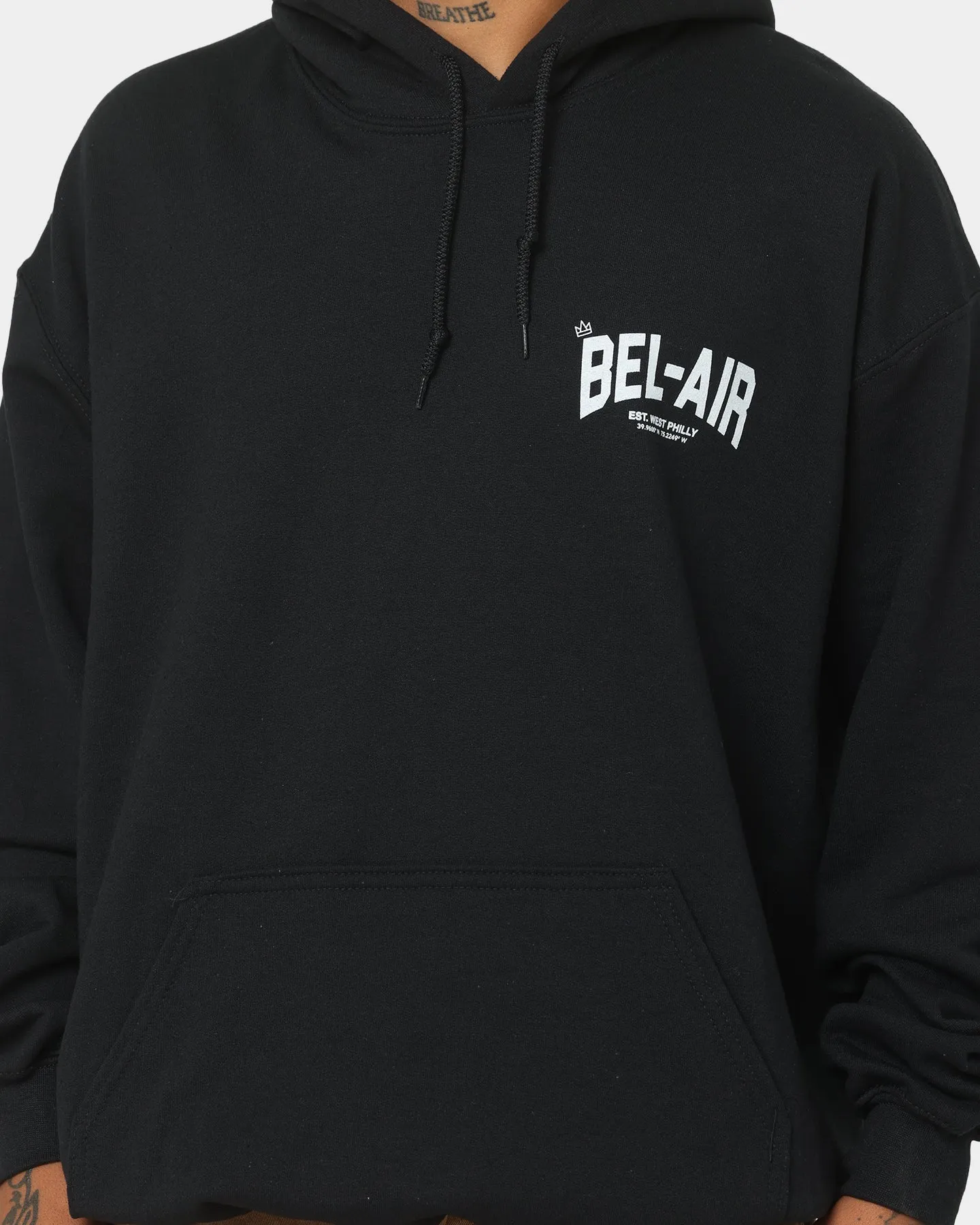 Bel Air Take Your Crown Hoodie Black