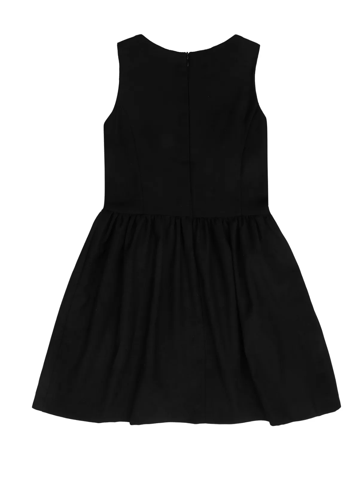 Black Tulip Hem Girls Uniform Dress by Kids Couture