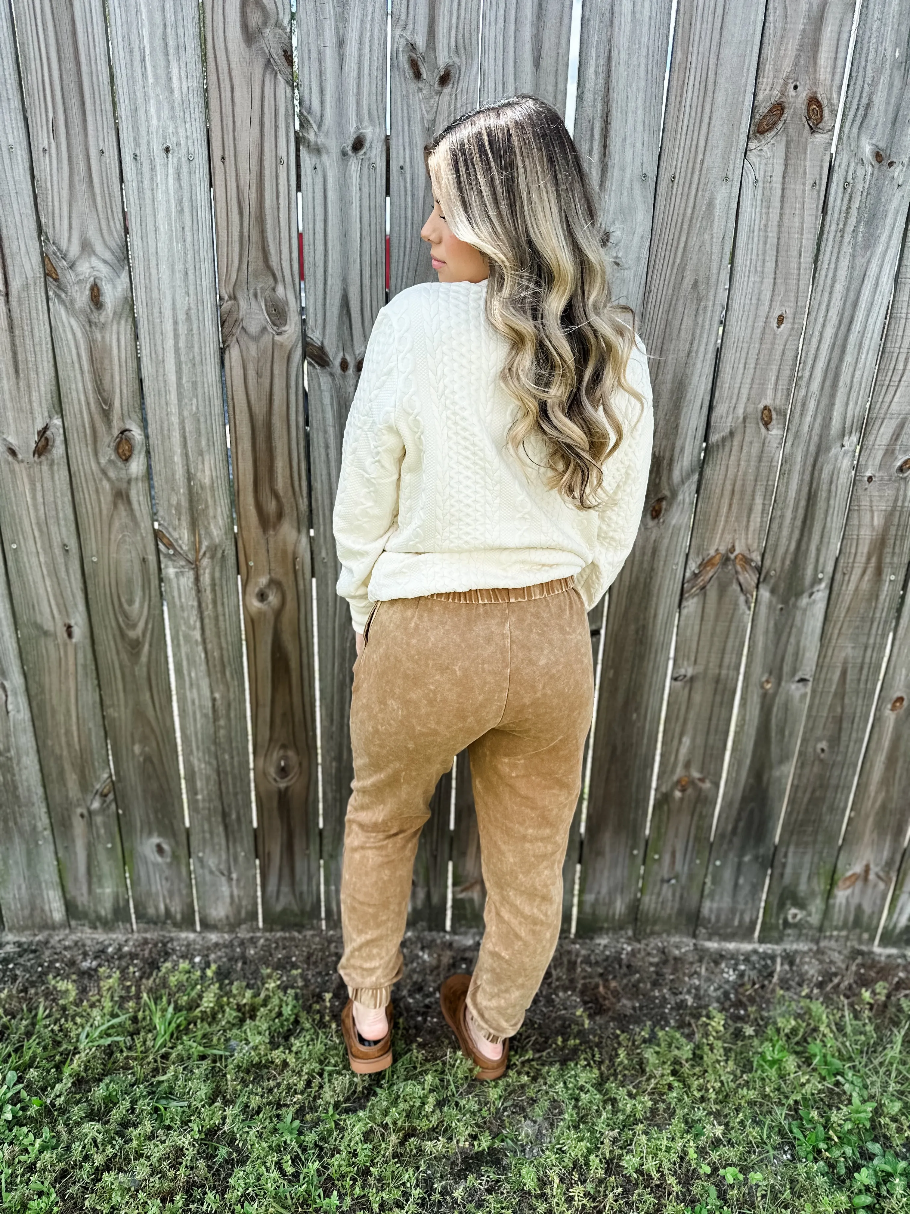 Brookie Brown Joggers