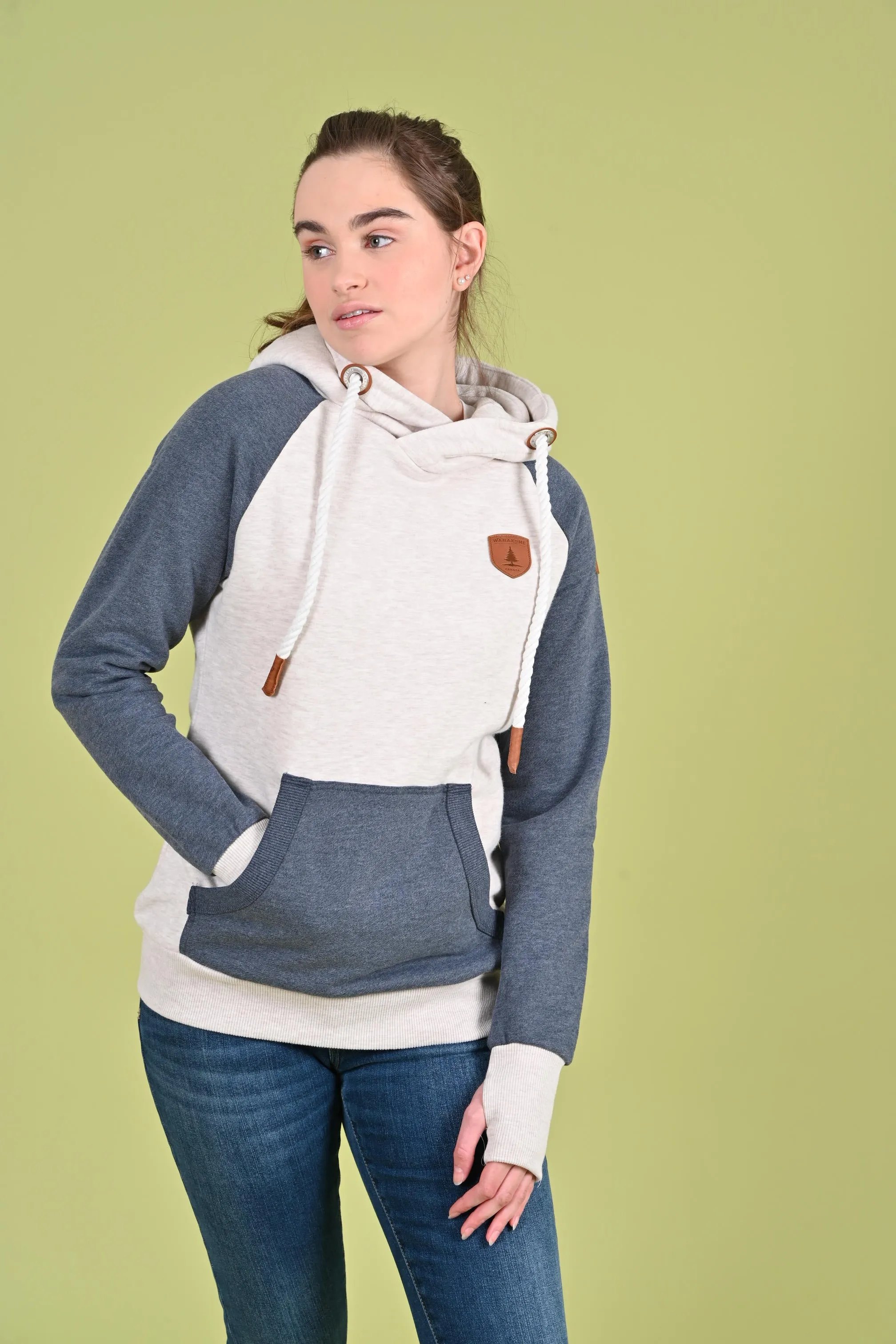 Delina Hoodie Heather Oatmeal Mix