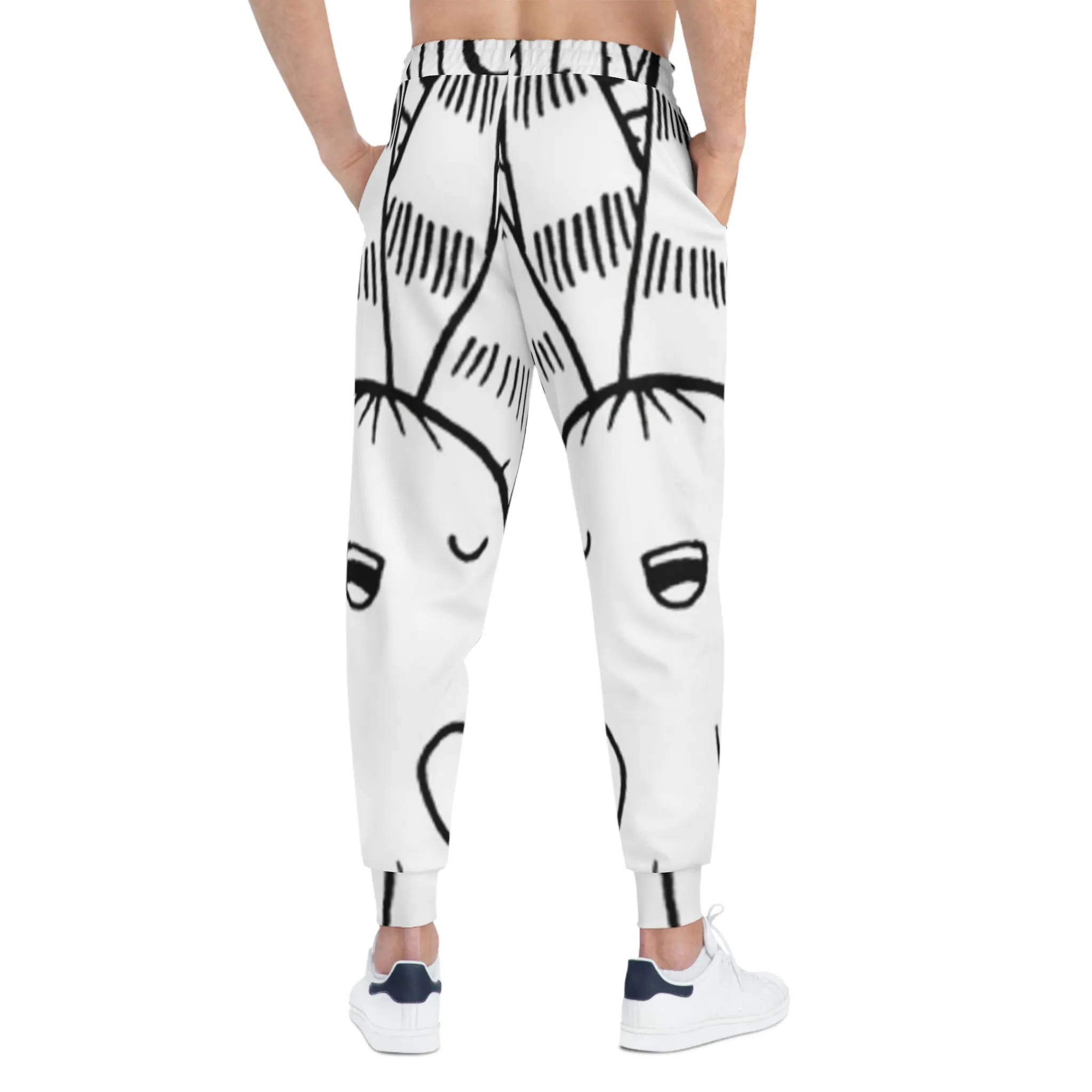 Doodle Cactus - Inovax Athletic Joggers