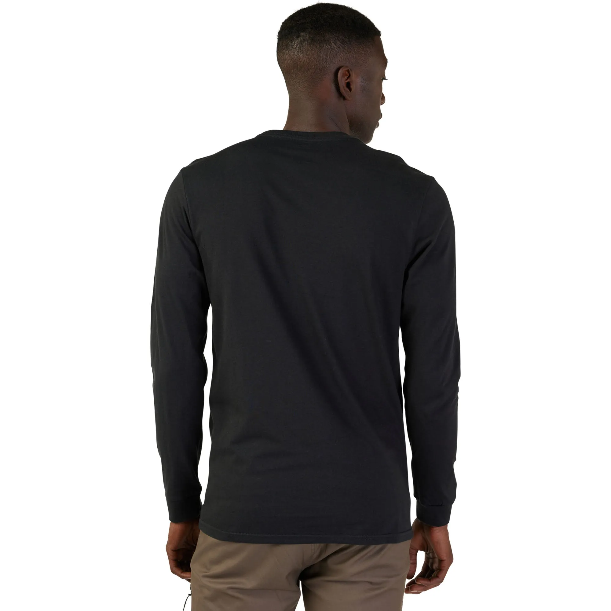 Fox Racing  Mens Pro Circuit Long Sleeve Premium Tee T-Shirt Cotton Casual Black