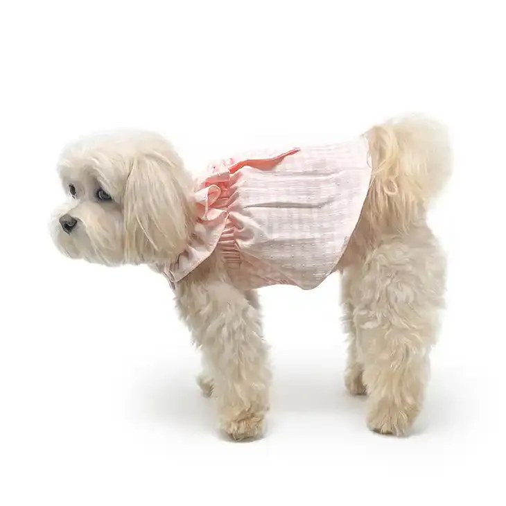 Gingham Dog Dress