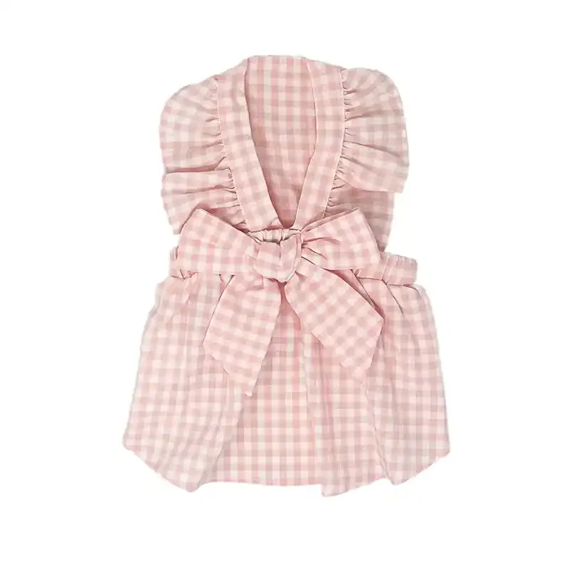 Gingham Dog Dress