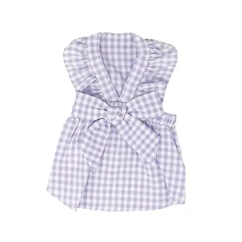 Gingham Dog Dress