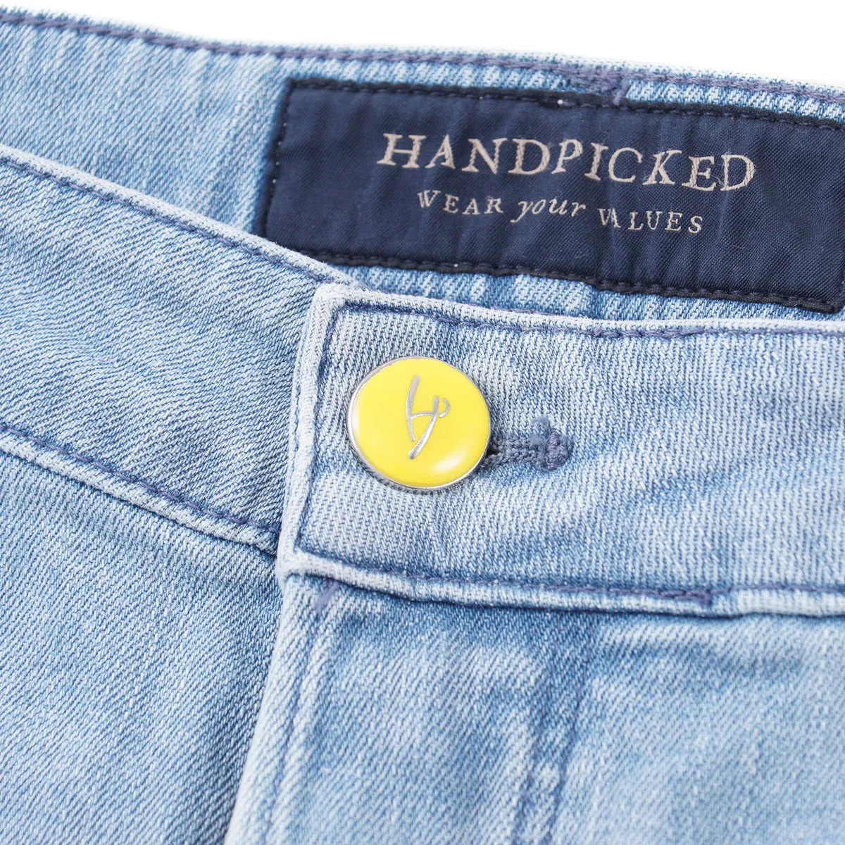 Handpicked 'Parma' Tapered-Fit Denim Jeans