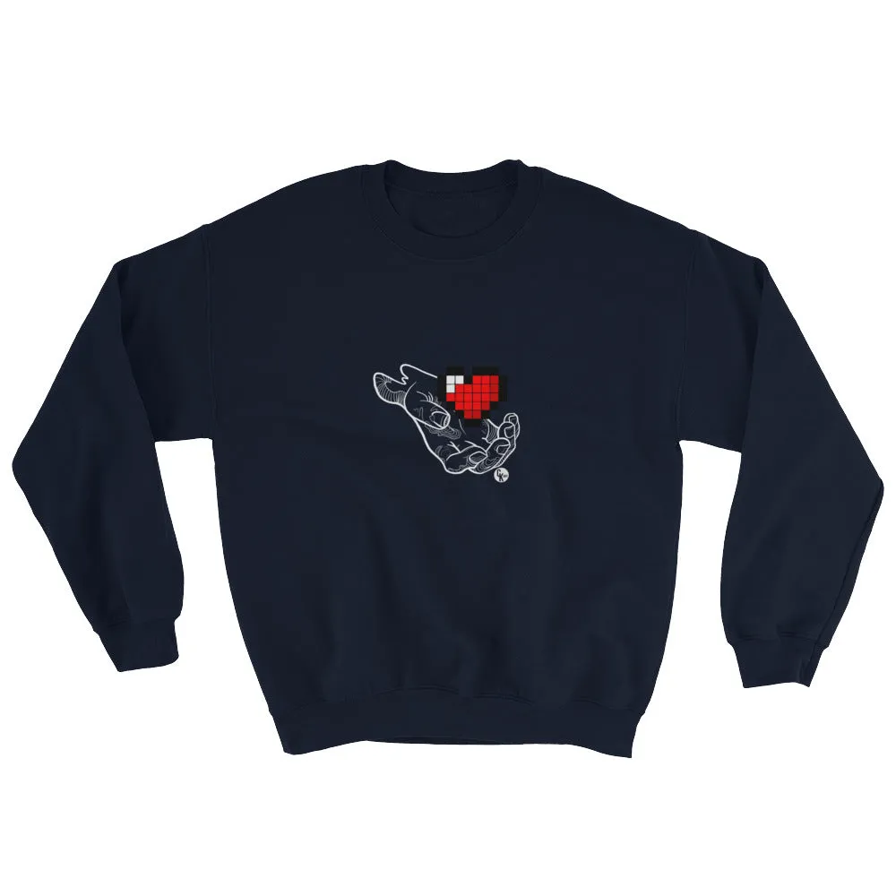 Heart Hand Sweatshirt