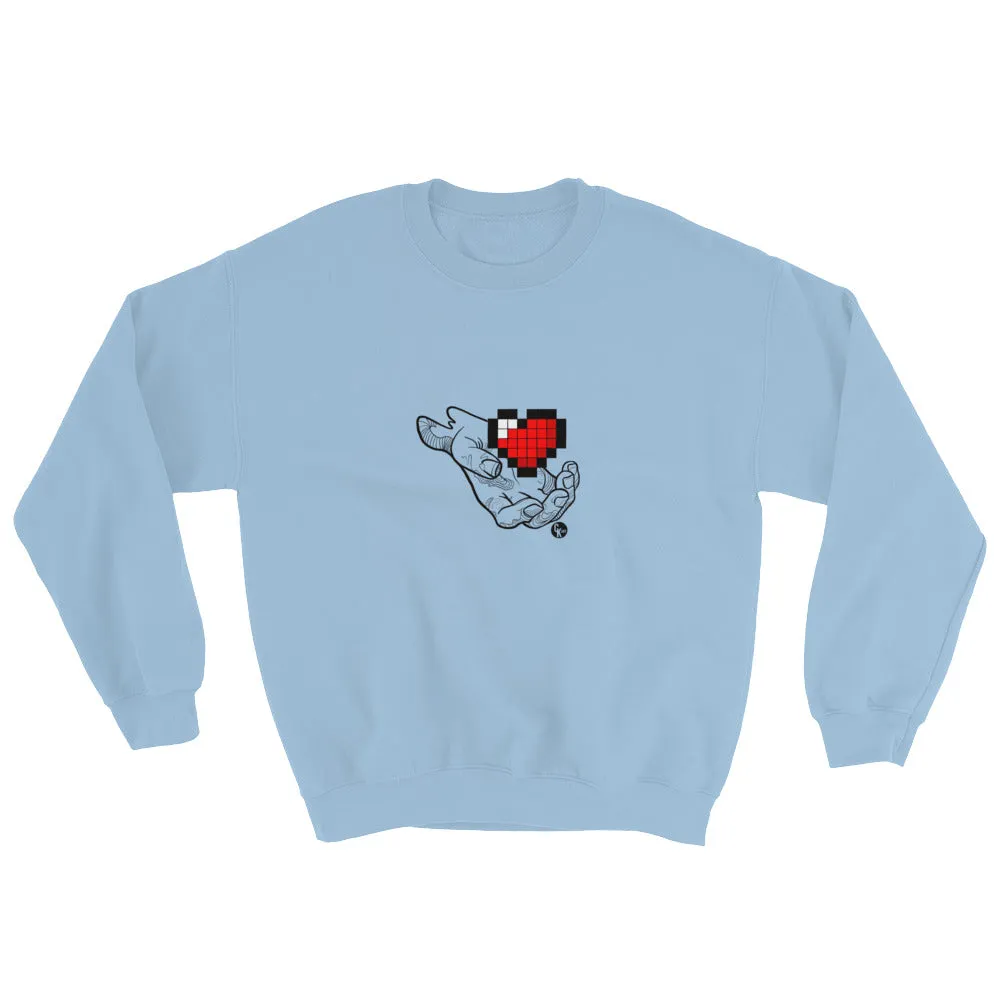 Heart Hand Sweatshirt