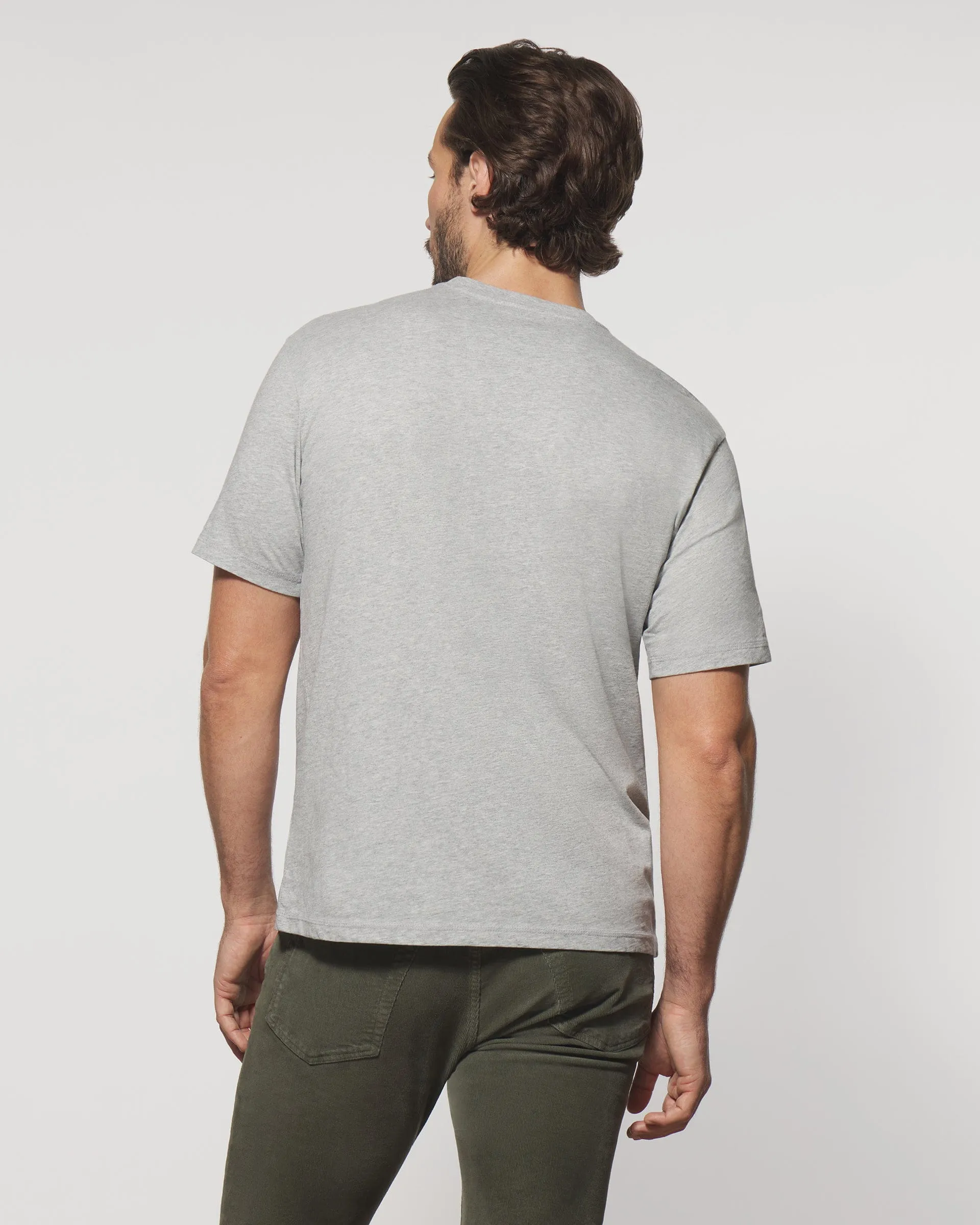 Heathered Spencer Cotton T-Shirt