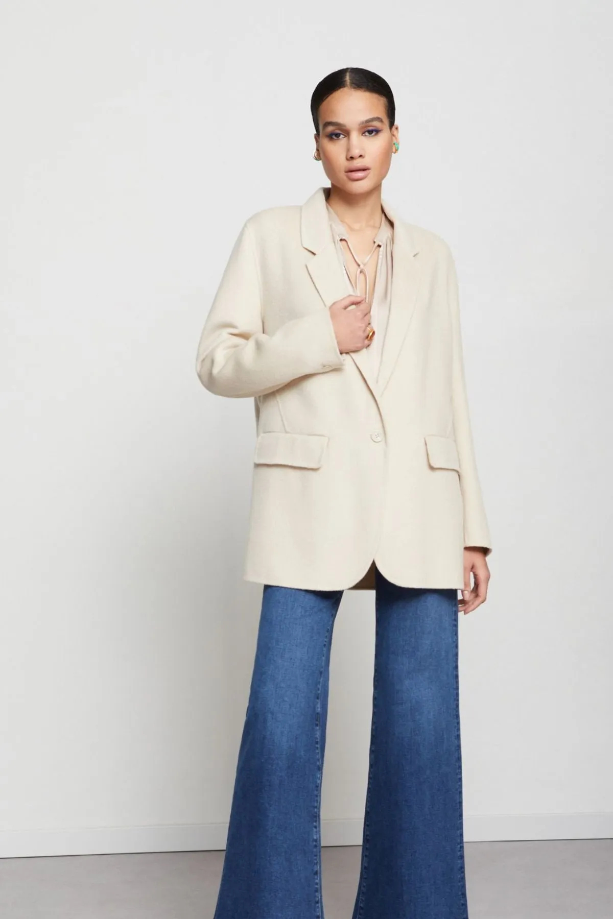 Jennifer Wool-Blend Blazer