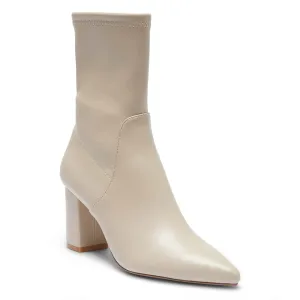 Karly Boot in Nude Stretch Smooth