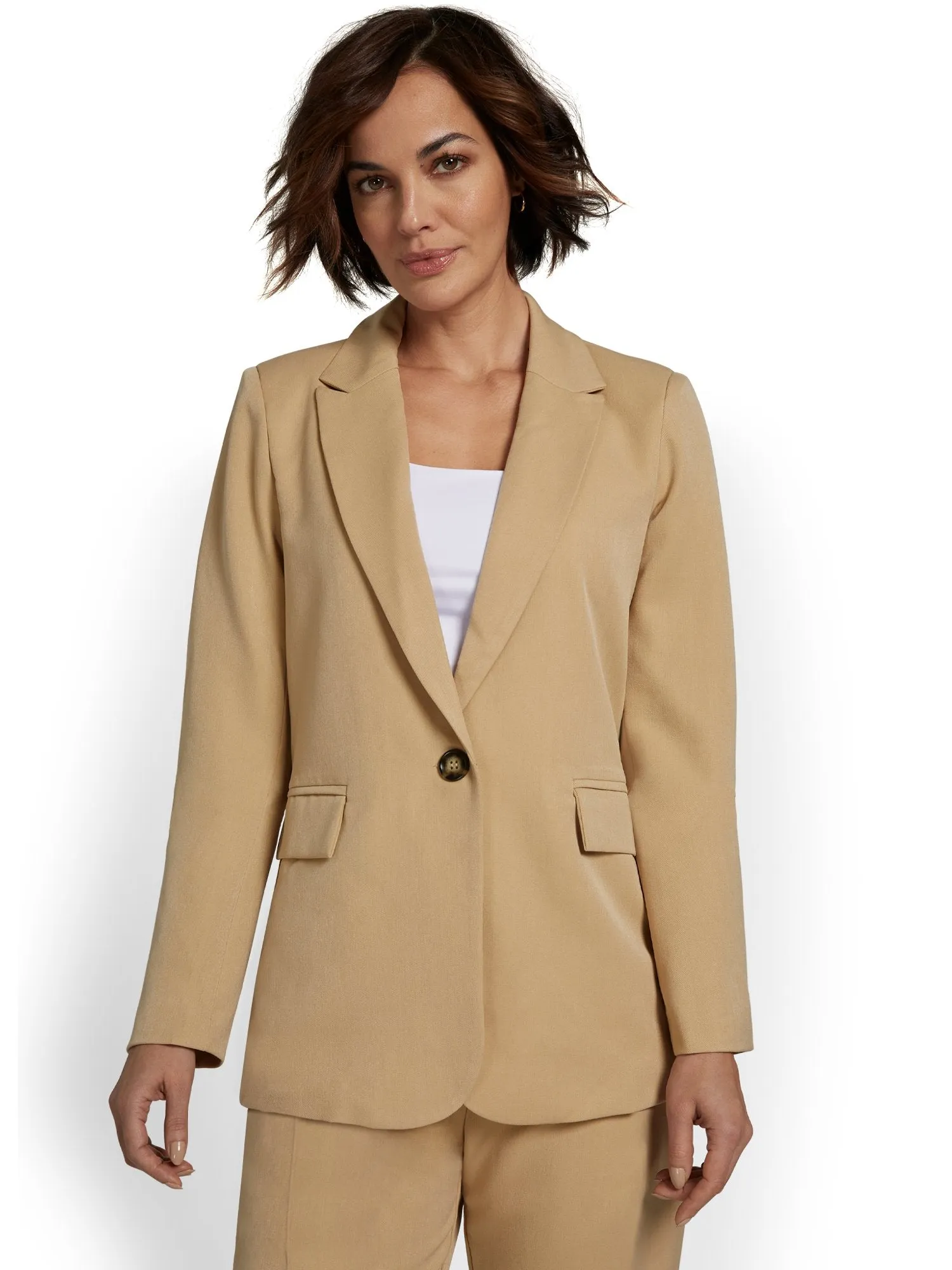 Luxy USA 2-Piece Single-Breasted Blazer & Pant Set - Brands We Love