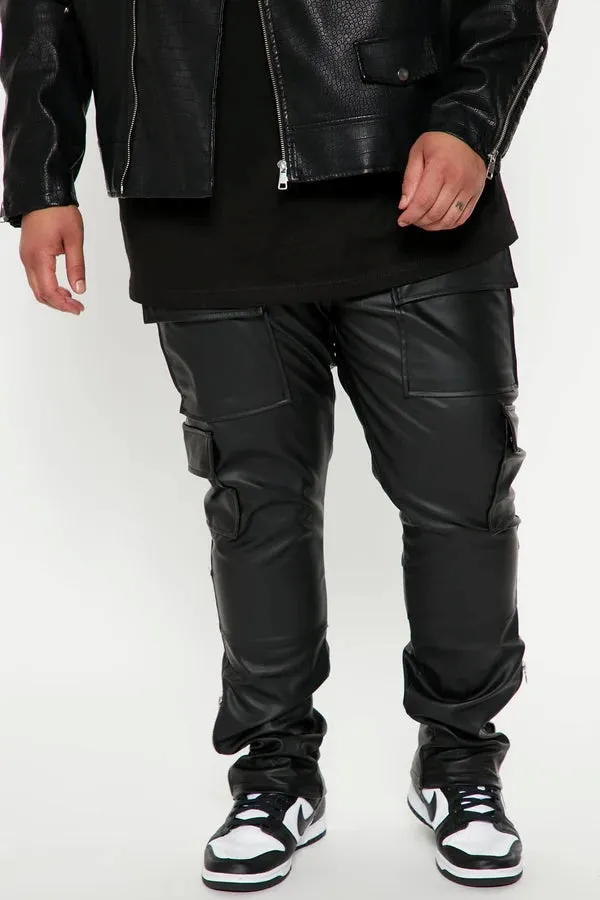 Men’s Lambskin Leather Pants with Smooth Lining MP39