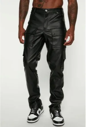 Men’s Lambskin Leather Pants with Smooth Lining MP39