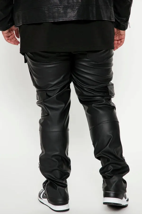 Men’s Lambskin Leather Pants with Smooth Lining MP39