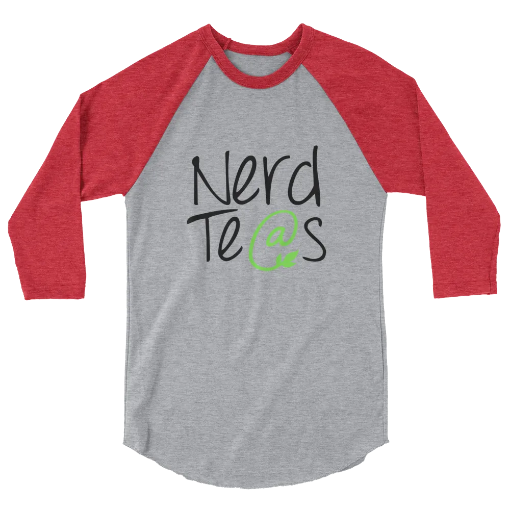 Nerd Teas Logo 3/4 Sleeve