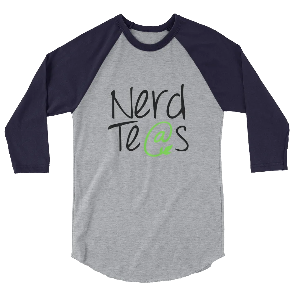 Nerd Teas Logo 3/4 Sleeve