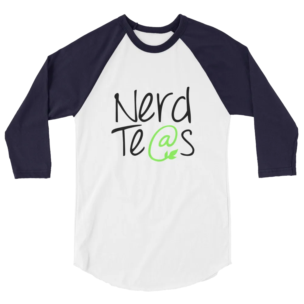 Nerd Teas Logo 3/4 Sleeve