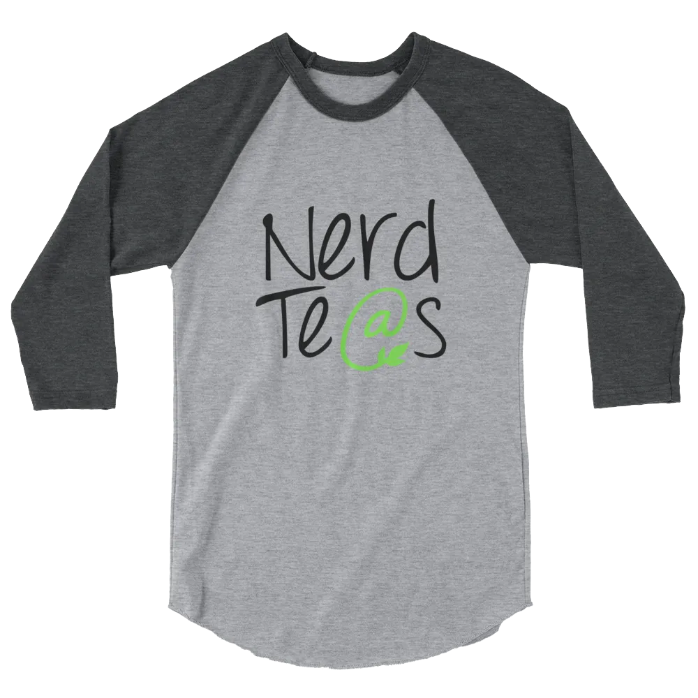 Nerd Teas Logo 3/4 Sleeve