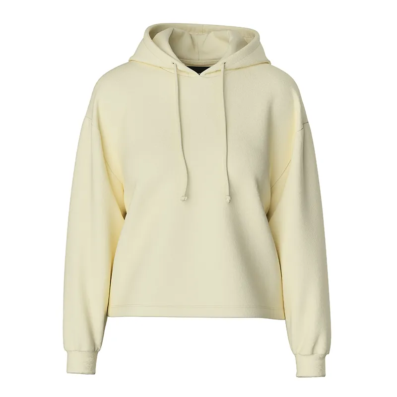 Pieces Chilli Women's Cropped Hoodie White Pepper