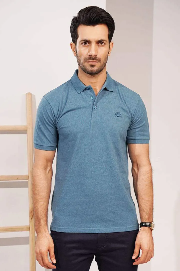 Polo Shirt - Ocean Blue