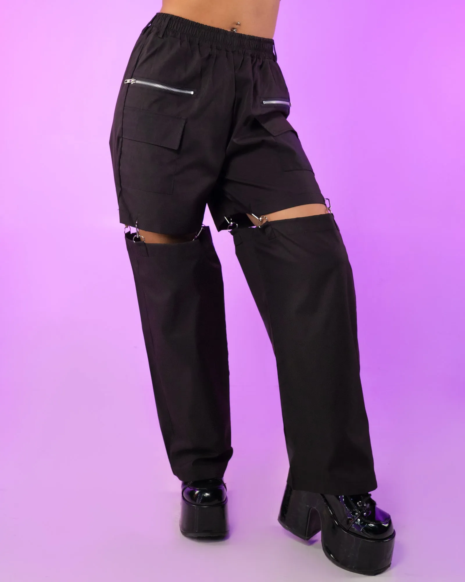 Punk Rock Detachable Pants