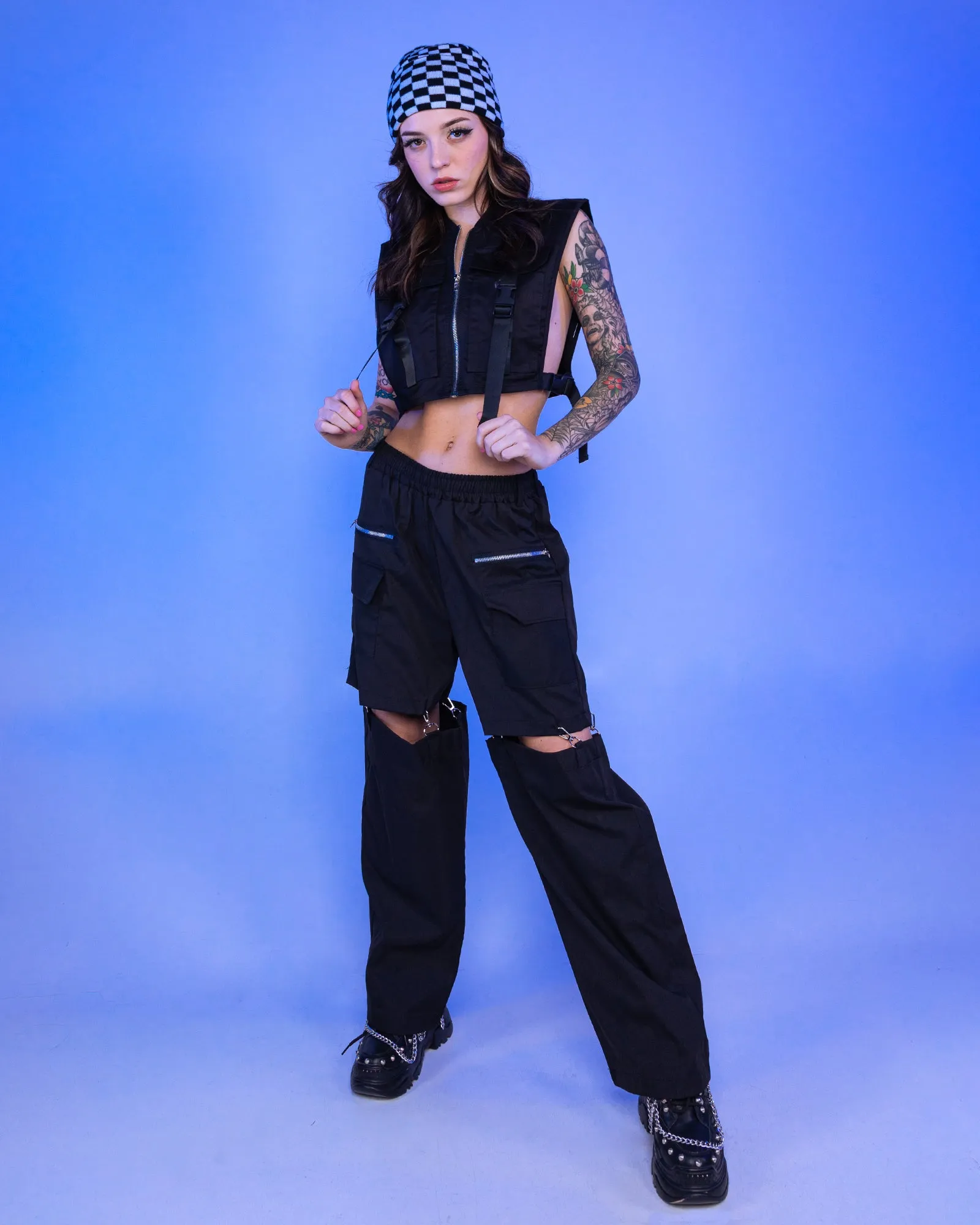 Punk Rock Detachable Pants