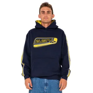 Rusty Boys Roadhouse Taped Hooded Fleece - Navy