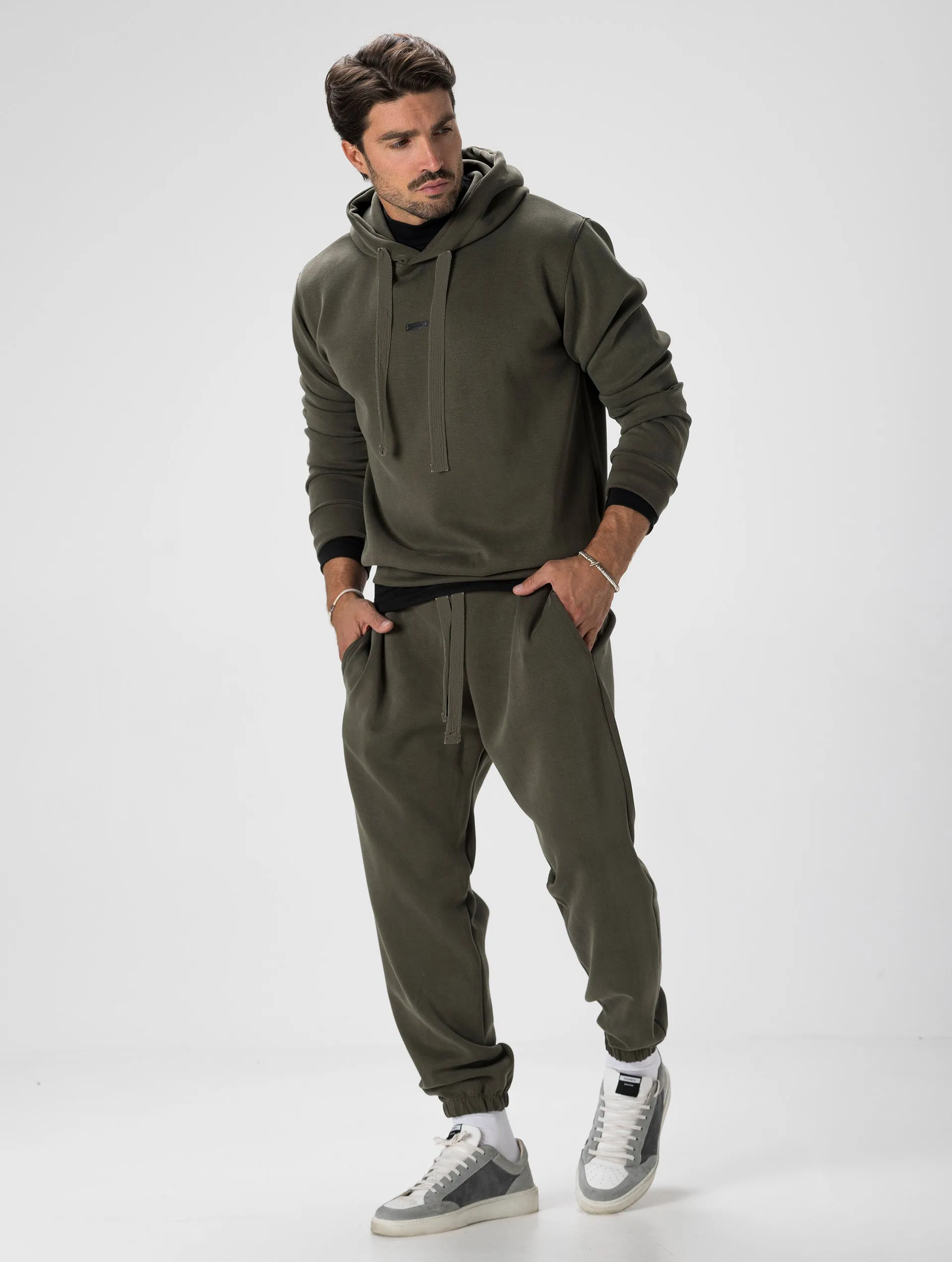 SHIRO HOODIES IN MILITARY GREEN