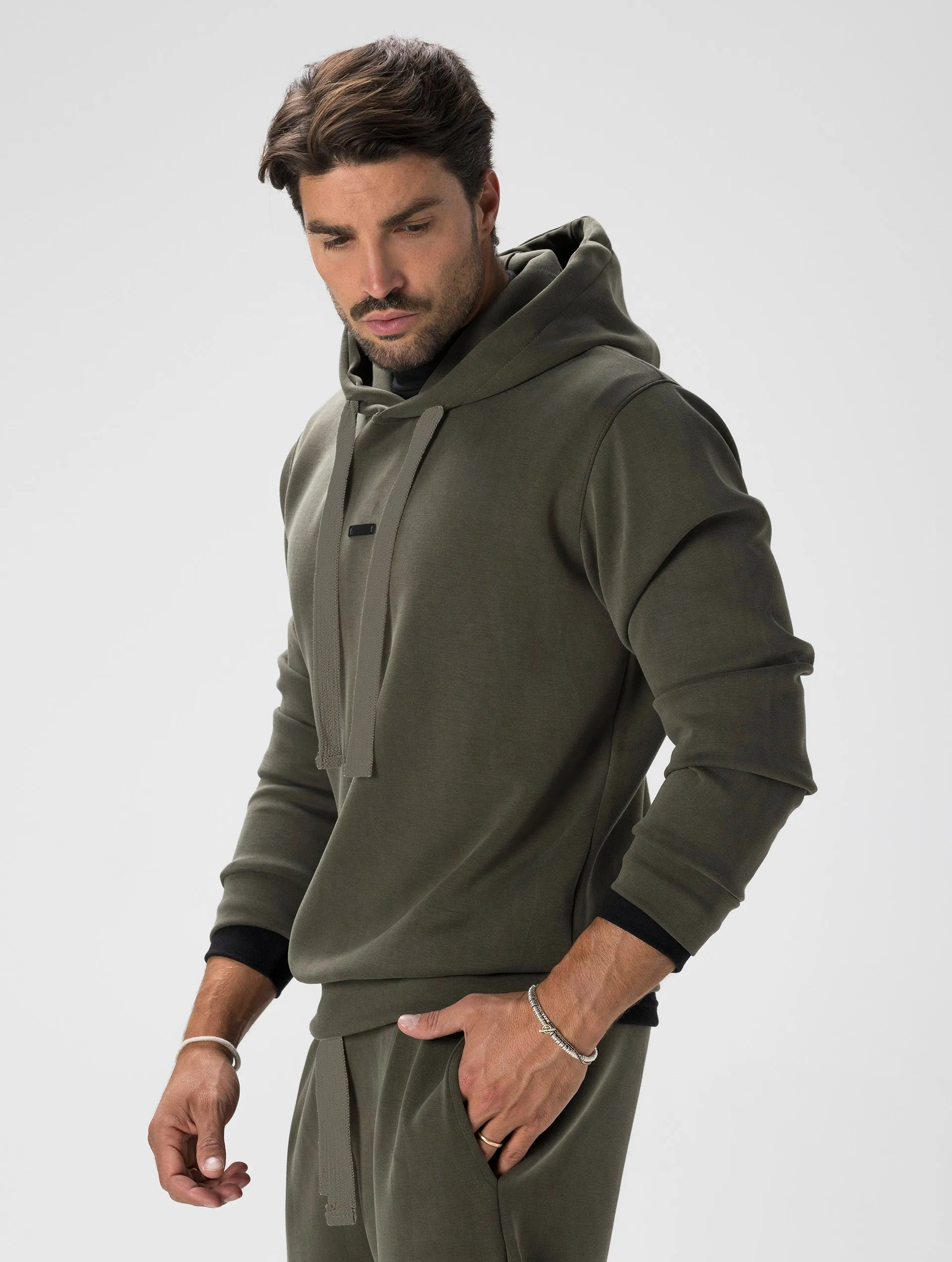 SHIRO HOODIES IN MILITARY GREEN