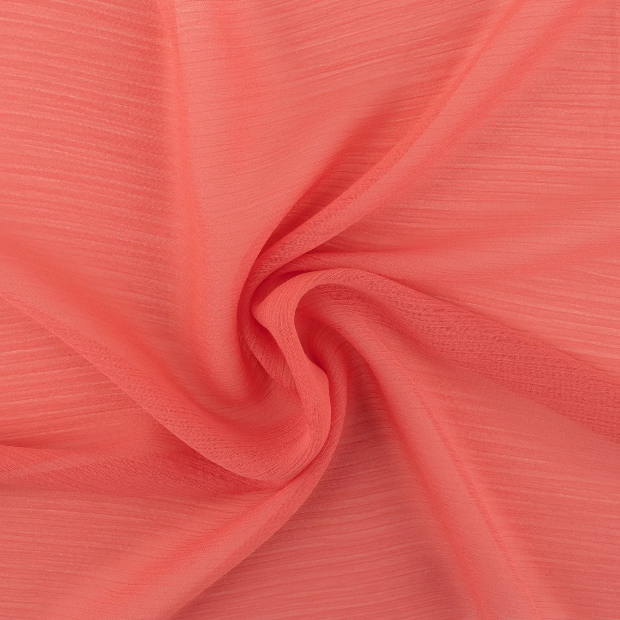 Solid Chiffon - YORYU - Peach