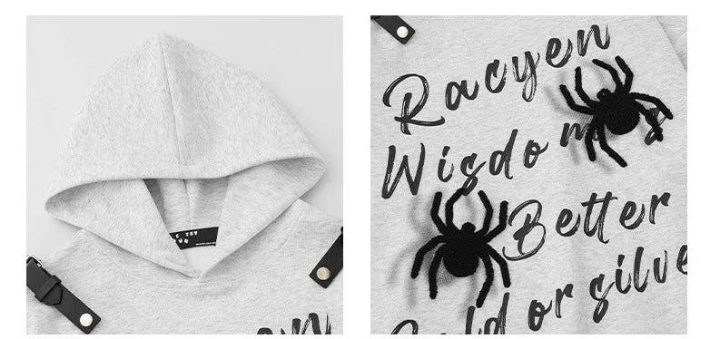 Spider Belt Unisex Sweater Graphics Hoodies