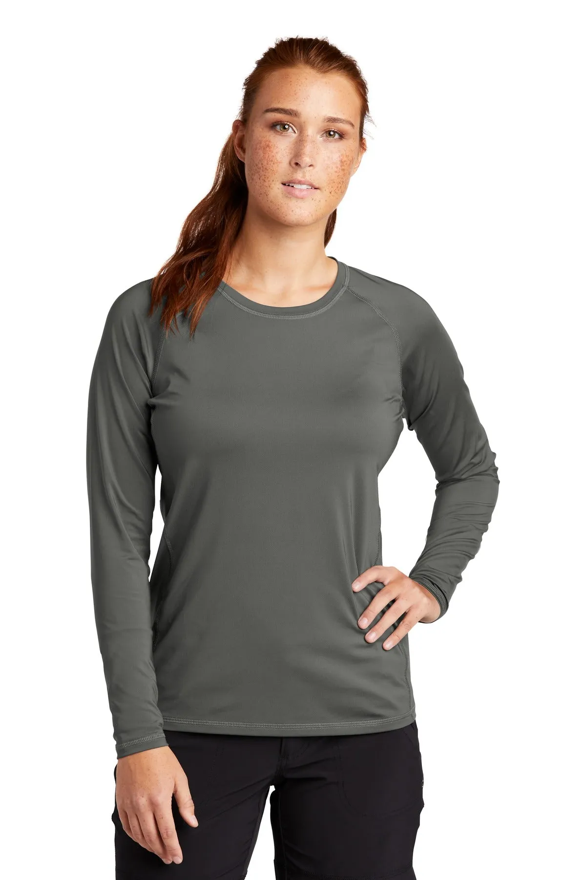 Sport-Tek Ladies Long Sleeve Rashguard Tee. LST470LS