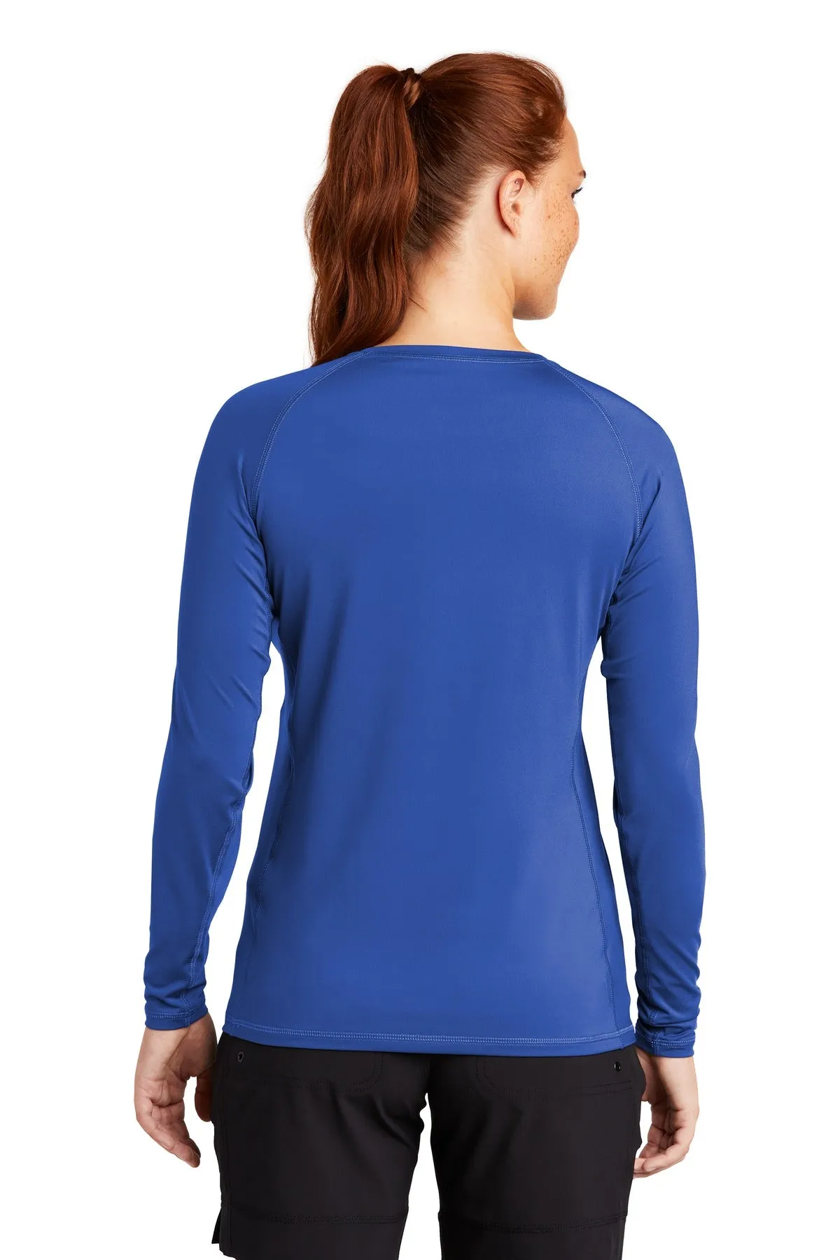 Sport-Tek Ladies Long Sleeve Rashguard Tee. LST470LS