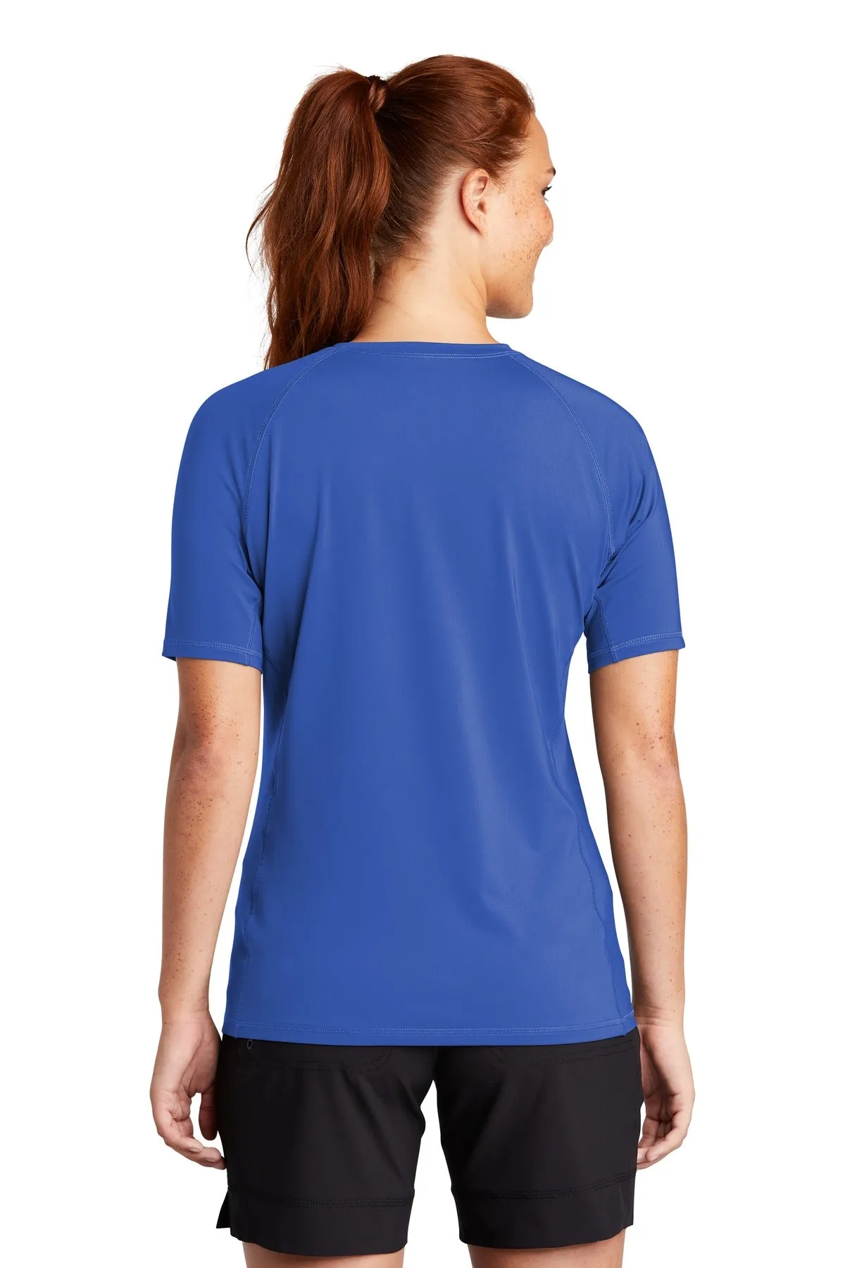 Sport-Tek Ladies Rashguard Tee. LST470