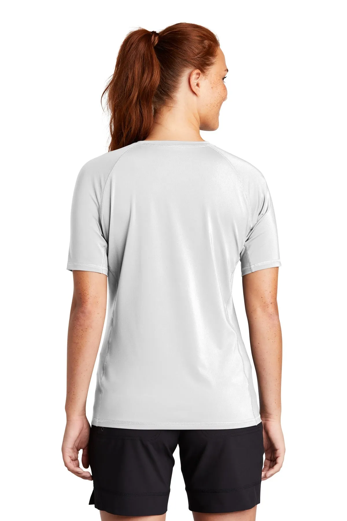 Sport-Tek Ladies Rashguard Tee. LST470