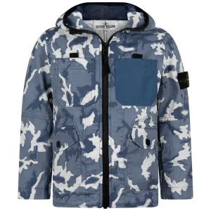 Stone Island Junior Boys Jacket - Camouflage Jacket