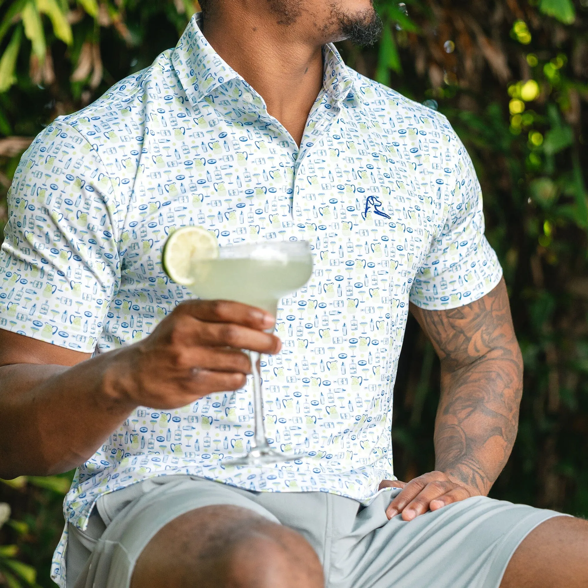 The Margarita | Performance Polo | The Margarita - White