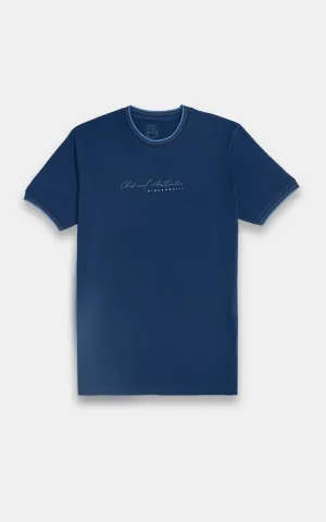 TIPPING T-SHIRT BLUE