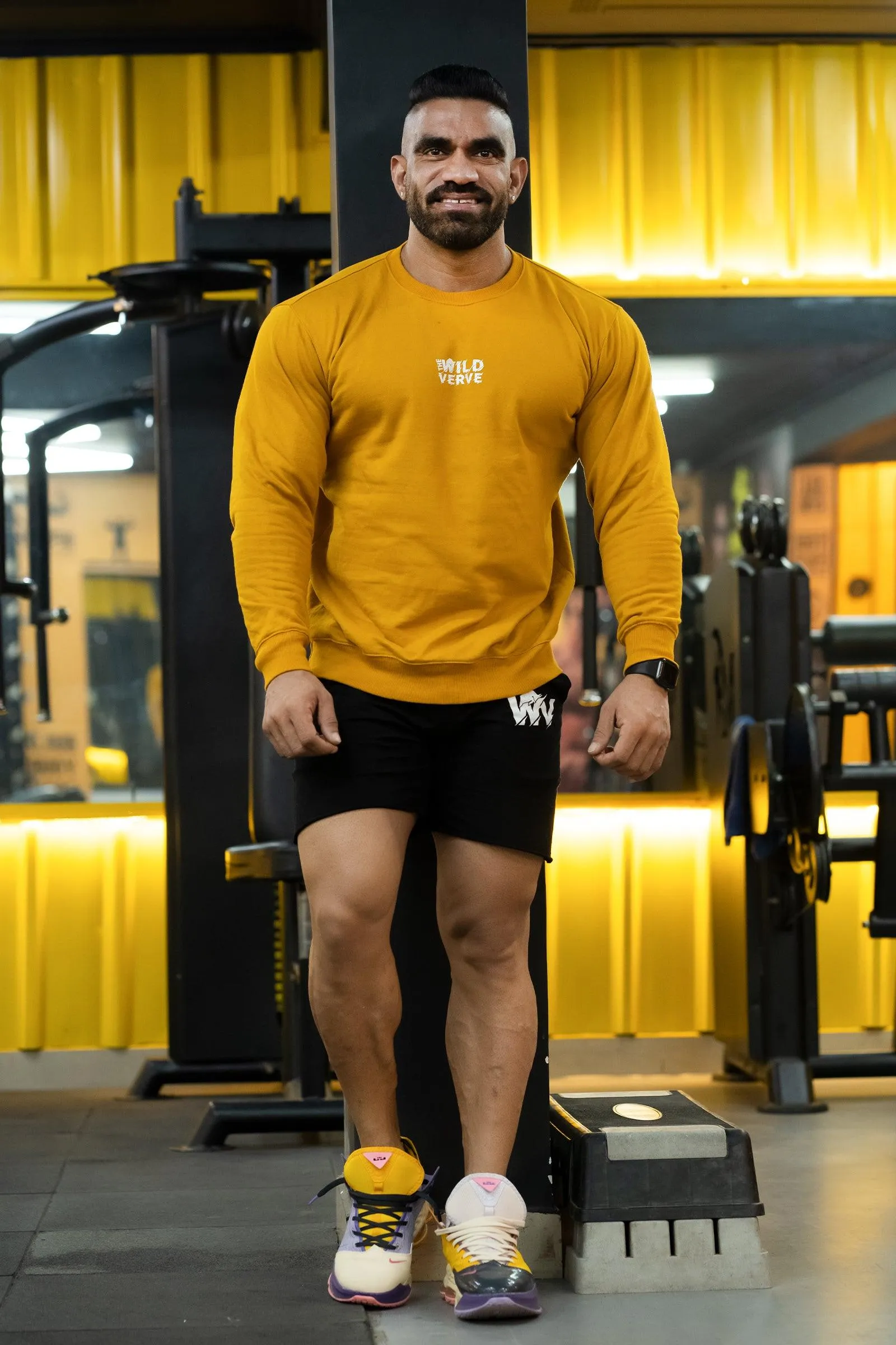 Wild Motion Urban Sweatshirt (MUSTARD)