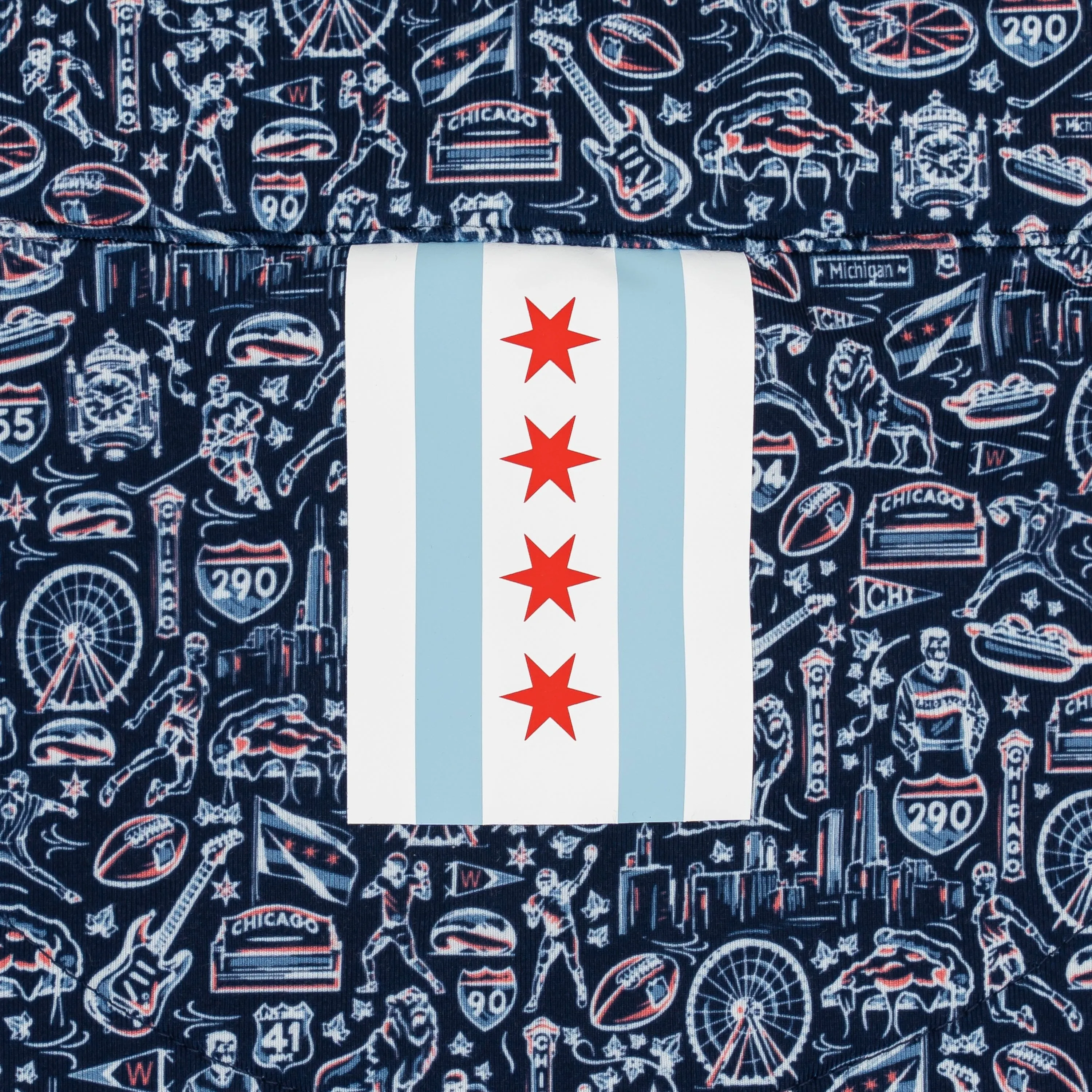 Windy City Performance Q-Zip | The Windy City - Fleet Navy/White - IL